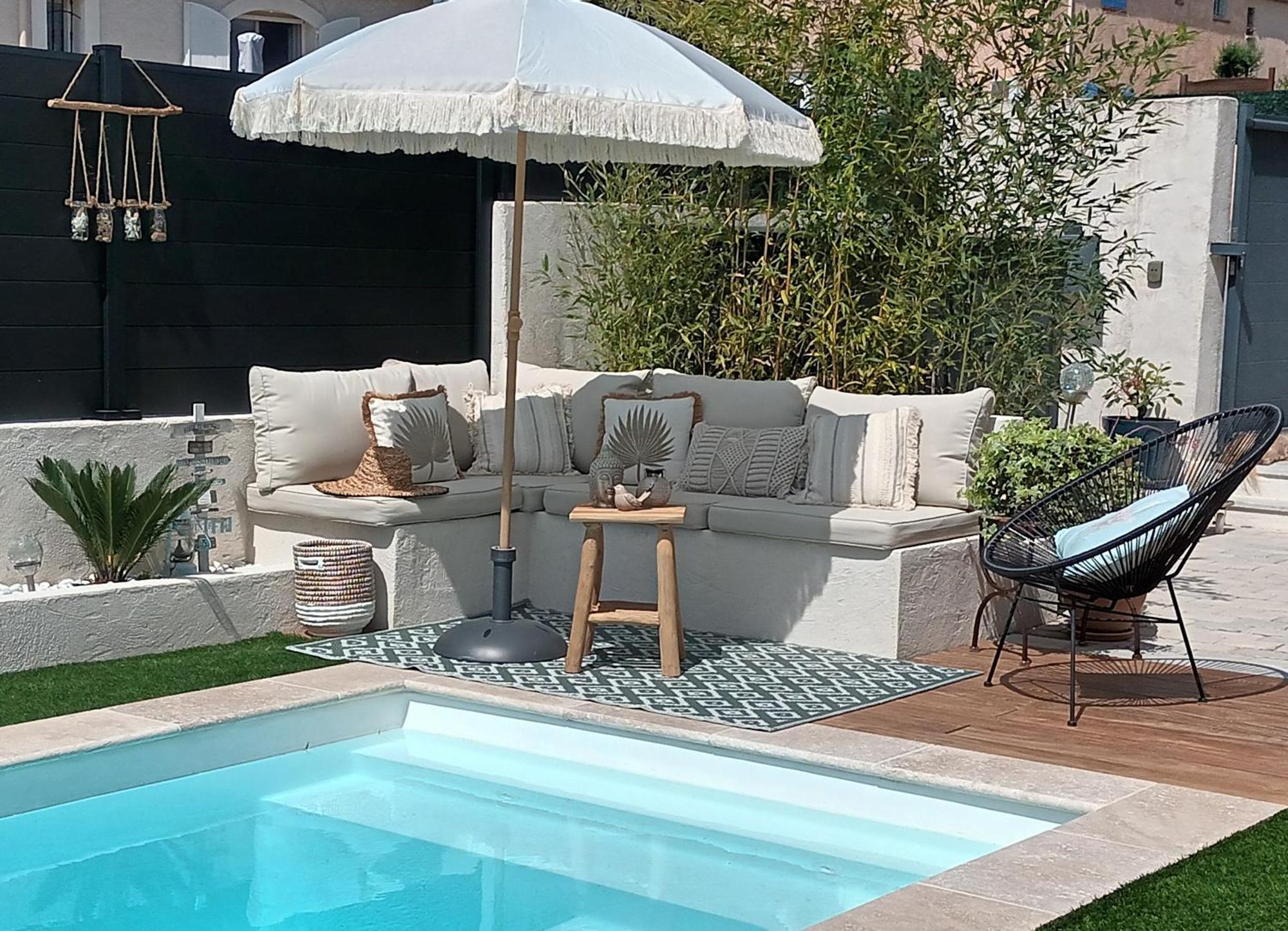 Jolie Villa Lalou Cote D'Azur Trois Chambres Фрежюс Экстерьер фото